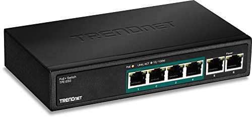 Switch TRENDNET TPE-S50 (10/100 - 6 Portas) Trendnet - Concentradores e comutadores - 10/100, 6 portas