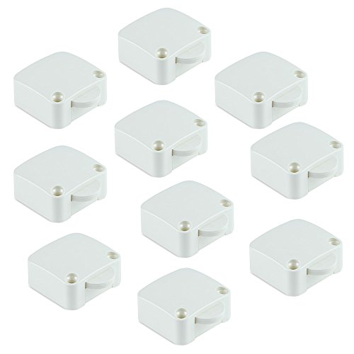 Emuca Kit de montagem de rodas para armário com perfil Wave16 e travão removível Emuca - Interruptores de luz - kit de montagem, rodas, armario, perfil Wave16, travão removível