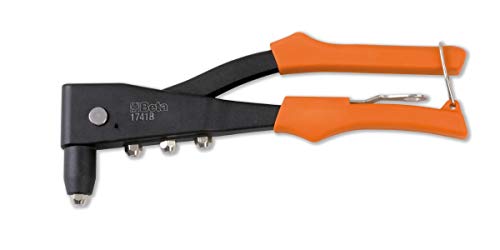 Betaa Tools Rivetadora 1741B 017410000 Preto, Azul e Amarelo Beta - Ferramentas de rebitagem - rivetadora, ferramenta manual, aço, alumínio, inox