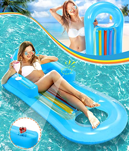 Espreguiçadeira Insuflável JOJOIN (Multicolorido) POWFUace - Brinquedos - insuflável, multicolorido