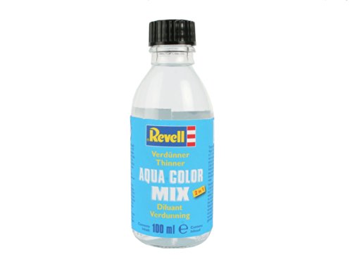 Tinta REVELL Acqua Color Mix (100ml) - 39621 Revell - Soluventes, removedores e diluentes - preto, cinzento, vermelho, amarelo, verde