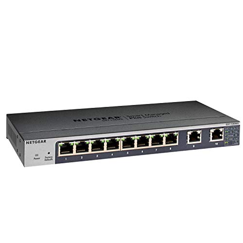 Switch NETGEAR GS110EMX-100EUS L3 10/100/1000 Netgear - Concentradores e comutadores - l3, 10/100/1000