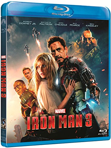 Blu-Ray Iron Man 3 (Edição em Espanhol) (Edição em Espanhol) Marvel - Dvds e vídeos - blu-ray, iron man 3, edição em espanhol