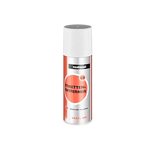 Spray para remoção de etiquetas autoadesivas 200 ml Teslanol - Material de escritório geral - limpeza equipamentos, 200 ml, multi cor