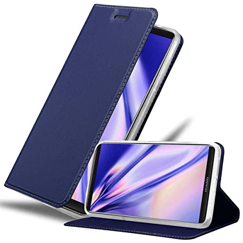 Capa Huawei Mate 10 Pro CADORABO Azul Escuro CADORABO - Capas para telemóveis - pele sintética, proteção, alta qualidade, elegante