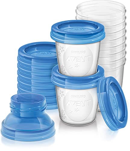 Bomba de Extração de Leite PHILIPS AVENT SCF618/10 PHILIPS AVENT - Recipientes de armazenamento de leite materno - extração, plástico, branco
