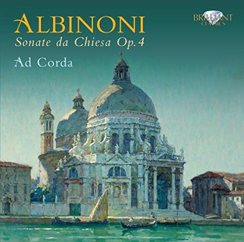 CD Albinoni - Sonate da chiesa (1 CDs) BRILLIANT CLASSICS - Cds de música - sonata, chiesa, cd