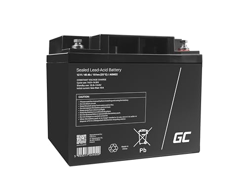 Bateria Green Cell Chopper 12V 40Ah para Scooter Eléctrico Green Cell - Baterias para ups - 12V, 4,0Ah, scooter eléctrico, sem mangueira