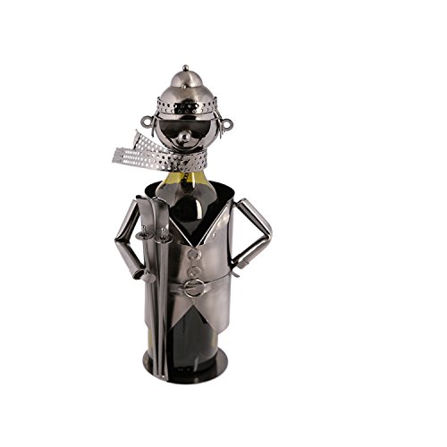 Suporte de Garrafa BIGBUY HOME (Metal - 16.5 x 10.2 x 25 cm) Out of the blue - Cozinha & sala de jantar - metal, 16.5x10.2x25 cm