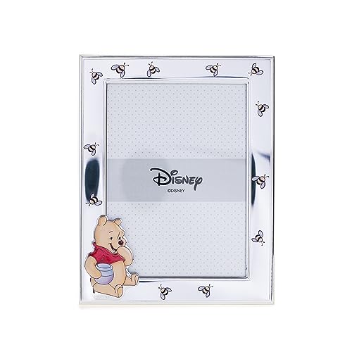Moldura Infantil VALENTI & CO. Winnie the Pooh VALENTI & CO. - Porta-retratos - moldura, infantil, winnie the pooh, 3 espaços, MDF, madeira de abeto