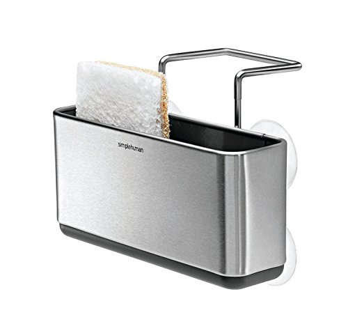Suporte de Utensílios para Lavatório SIMPLEHUMAN KT1134 simplehuman - Armazenamento e organização - branco, aço inoxidável