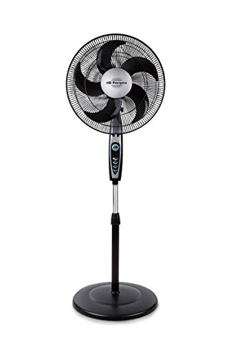 Ventilador de Pie ORBEROZO SF-0149 (3 velocidades - 60 W) Orbegozo - Ventoinhas de mesa e de pedestal - 3 velocidades, oscilação automática, altura ajustável, silencioso