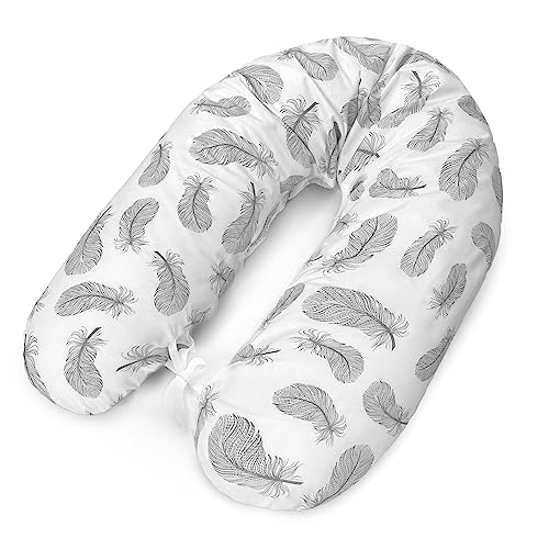 Almofada de Amamentação AMILIAN com Enchimento (Cinzento) Amilian - Almofadas de amamentação - amamentação, enchimento, cinzento