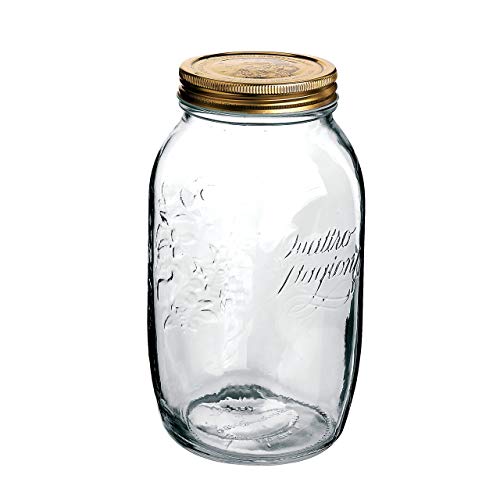 Garrafa de Água BORMIOLI ROCCO (500 ml) Bormioli Rocco - Recipientes de armazenamento de alimentos - vidro, 500 ml, tampa metálica