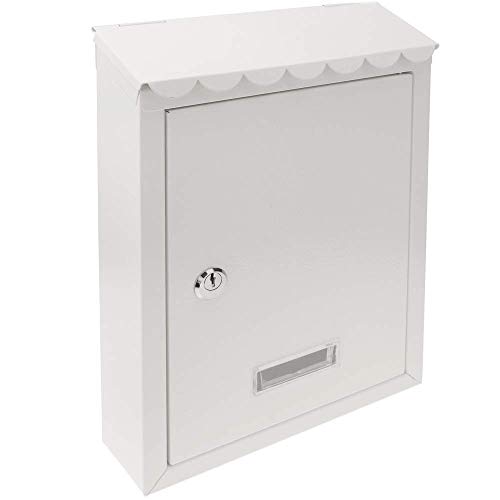 Caixa de Correio PRIMEMATIK Branco (Branco) PrimeMatik.com - Caixas de Correio Externas - caixa correio, branco