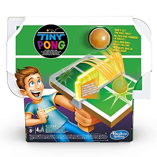 Jogo de tabuleiro HASBRO Juego Tiny Pong (Espanhol) Hasbro - Consolas de videojogos - jogo de tabuleiro, modo principiante, modo experto, luzes e sons