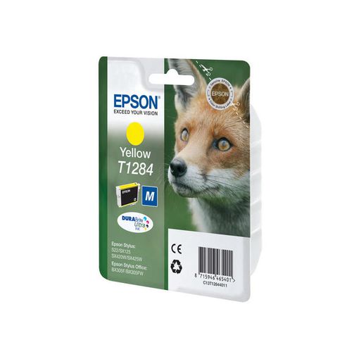 Tinteiro EPSON T1284 Amarelo (C13T12844020) Epson - Cartuchos de toner e jato de tinta - epson, t1284, amarelo