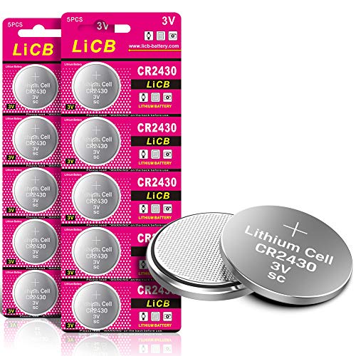 Pilha Recarregável LIONELO CR2430 (Lítio) LiCB - Baterias de uso geral - litio, 2200 mAh, 3 V, cilíndrico