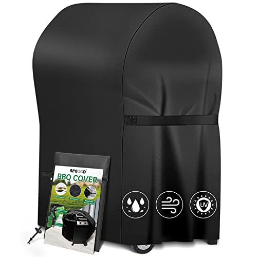Capa de Churrasco Impermeável SPGOOD (Preto) SPGOOD - Capas para churrasqueira externa - impermeável, tecido oxford 420d, resistente à água, velcro