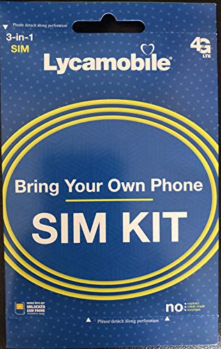 Kit de Acessórios para Telemóvel LYCAMOBILE Lycamobile USA (Branco) Lycamobile - Cartões sim - kit, acessórios, telemóvel, branco