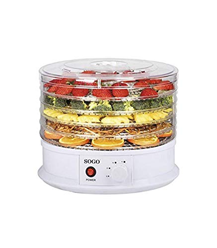 Desidratador Eléctrico Sogo Dal-Ss-10460 250W Branco (Recondicionado Como Novo) SOGO - Eletrodomésticos de cozinha - 250W, branco, elétrico