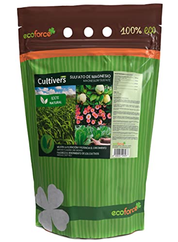 Cultivadores Sulfato De Magnésio 5Kg Cultivadores Ecoforce - Adubos - sulfato de magnésio, cultivadores, 5kg