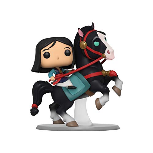 Figura FUNKO POP! Rides: Disney - Mulan On Khan 1000 Funko - Bonecos de ação e brinquedo - figura, vinil, caixa, disney