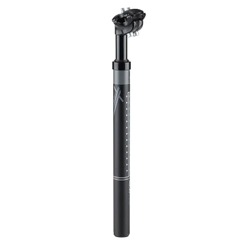 Tija de Sillín XLC SP-05 Alumínio suspensão 350 Preto XLC - Canotes de selim de bicicleta - alumínio, 350 mm, recorrido 40/50 mm, suporte 43x33 mm