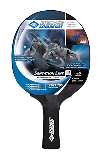 Raquetes de Ténis de Mesa DONIC Schildkröt Raqueta de Tenis de Mesa Sensation Line 700 Donic-Schildkröt - Raquetes e conjuntos de ping pong - revestimento especial, velocidade 70, spin 70, 125g