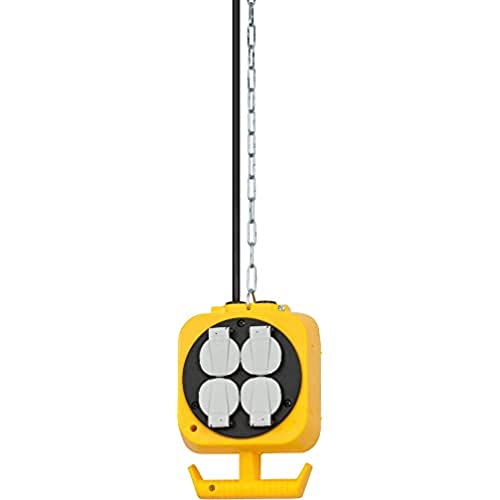 Extensão Elétrica BRENNENSTUHL 1151760 (2 Tomadas - Tipo F - 5m) Brennenstuhl - Filtros de linha e supressores de surtos - interruptor, proteção sobrecarga, 2 tomadas schuko, 5m