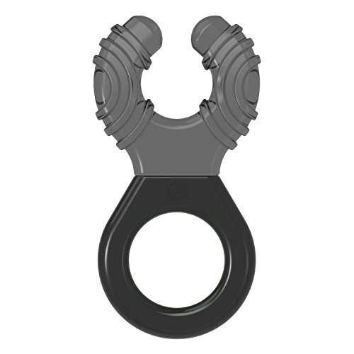 Mordedor TWISTSHAKE Silicone (Preto - 12 x 3 cm) Twistshake - Cuidados com a higiene oral - silicone, preto, 12x3cm