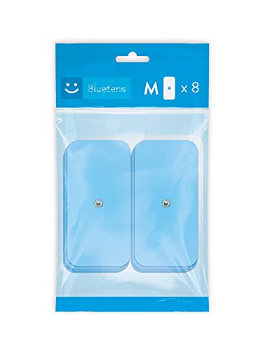 Pacote de 8 Eléctrodos BLUETENS Azul (M) Bluetens - Suprimentos médicos - electrodos, bluetens, azul, m