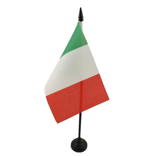 Bandeirola de mesa ITALIA 10 x 15 cm (Multicor) AZ FLAG - Bandeiras e cataventos - bandeira, mesa, italia, multicor