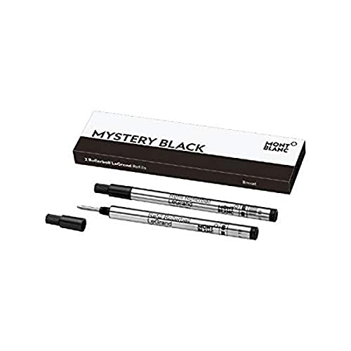 Montblanc Recambio Pf Negro Misterioso Rb Legrand B 2X1 Montblanc - Tinta e recargas de caneta - recarga, caneta, gel, rollerball, tinta pigmentada