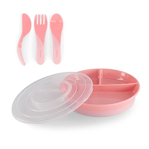 Conjunto de Refeição para Bebés TWISTSHAKE Rosa Twistshake - Jogos de jantar - conjunto, refeição, bebés, twistshake, rosa, design moderno