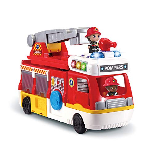 Brinquedo VTECH Tut Tut Copains - Super Camion Caserne de Pompiers VTech - Conjuntos de brinquedos - brinquedo, vtech, tut tut copains, super camion, caserne de pompiers