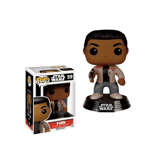 Figura FUNKO POP! Star Wars: The Force Awakens-59 Funko - Cds de música - figura, funko pop, star wars, the force awakens, finn, saga