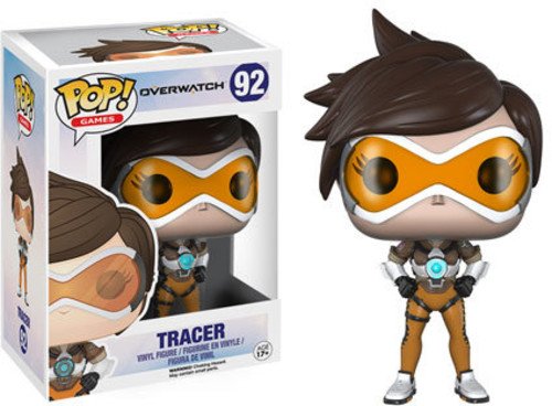 Figura FUNKO POP! Games: Overwatch - Tracer Funko - Bonecos de ação e brinquedo - funko pop, overwatch, tracer