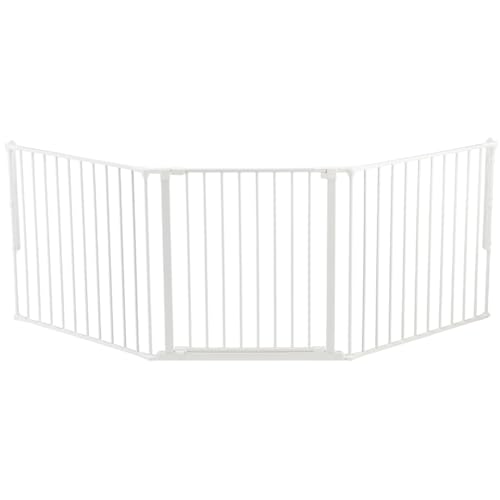 Baby Dan Flex L Barreira de Segurança Branco 2 Unidades Babydan - Móveis para bebês e crianças pequenas - barreira, segurança, branco, 2 unidades