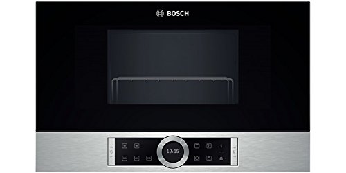 Micro-ondas Encastre BOSCH BER634GS1 (21 L - Com Grill - Inox) Bosch - Eletrodomésticos de cozinha - 21 L, grill, inox