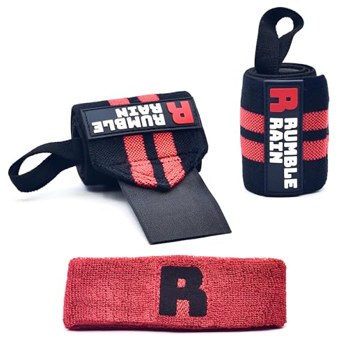 Bracelete RUMBLE RAIN Gym (Preto - Poliéster) RUMBLE RAIN LTD - Capas para telemóveis - poliéster, preto, gym
