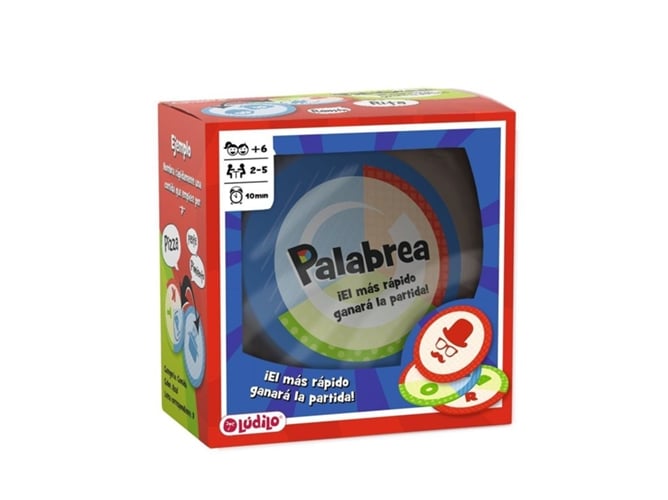 Jogo Educativo LUDILO Palabrea (Idade Mínima Recomendada: 4 anos) Foxmind - Jogos - educativo, cartas, palavras, 4 anos