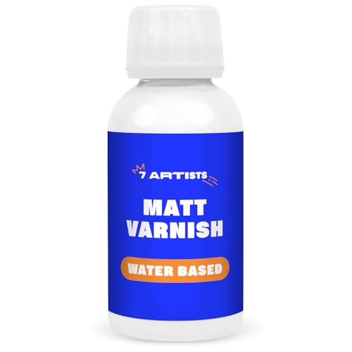 Tinta para Pintar com Pincel 7ARTISTS Acrylic Matte Paint (120ml) 7 Artists - Vernizes e acabamentos - Acrylic, matte, 12 cores, 120ml