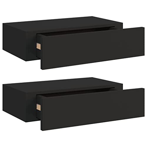 Estante VIDAXL com Prateleira (Preto - MDF) vidaXL - Conjuntos de móveis - prateleira, preto, MDF