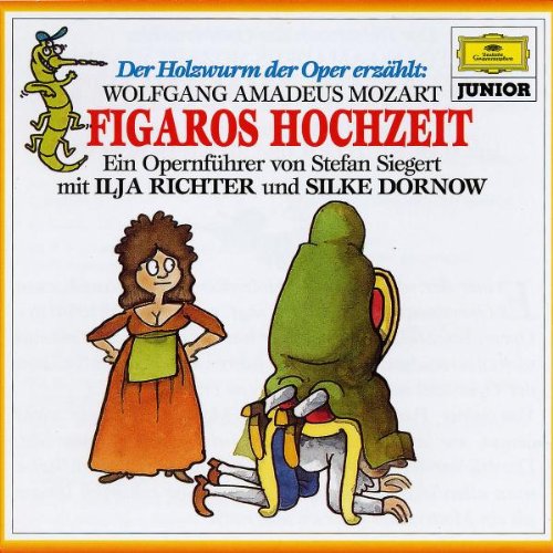 CD+DVD Figaro's Hochzeit - Der Holzwurm der Oper Erzählt (1 CDs) Deutsche Grammophon - Música e gravações de som - cd, dvd, figaro, hochzeit, holzwurm, oper