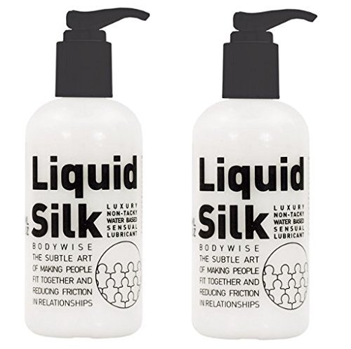 Lubrificante LIQUID SILK Pack de 2 Lubrificantes Iintimos Bodywise - Cuidados pessoais - lubrificante, liquid silk, pack de 2