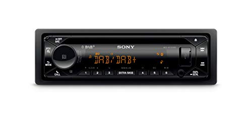 Rádio SONY Mexn7300Bd (Bluetooth - Preto) Sony - Aparelhos de áudio e vídeo para veículos e sistemas de painel - bluetooth, dab+, iPod, mp3
