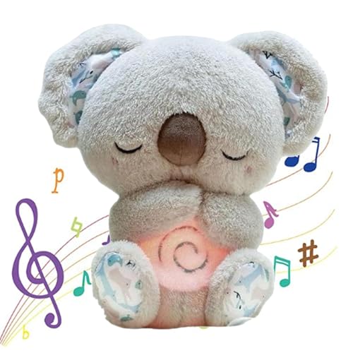 Peluche EVORAKOALA Koala para Dormir (Idade Mínima Recomendada: 3 anos) Vimlo - Brinquedos - relaxante, toque suave, olhos grandes, 3 anos