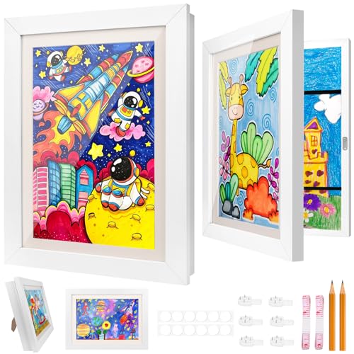 Suporte de Desenhos Infantis UCAMP 2 Peças UCAMP - Molduras, bastidores e esticadores - infantil, 2 peças, aberturas frontais, idade 3+