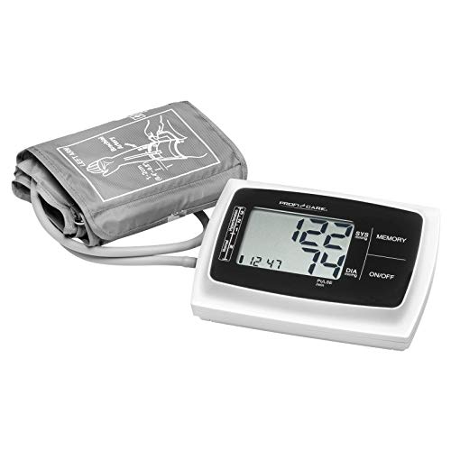 Medidor de Tensão Arterial PROFICARE BMG 3019 Proficare - Monitores de pressão sanguínea - automática, lcd grande, arritmia, memória 60 locais, apagado automático